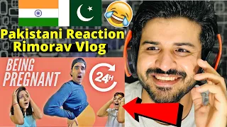 Pakistani React on BEING PREGNANT FOR 24 HOURS | Rimorav Vlogs | Reaction Vlogger