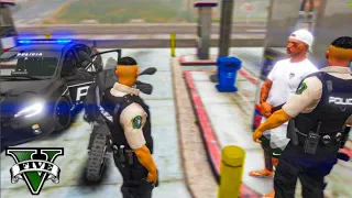 POLÍCIA EM UM DIA DE ABORDAGENS NO CENTRO - GTA RP