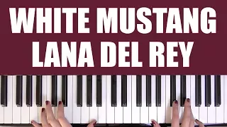 HOW TO PLAY: WHITE MUSTANG - LANA DEL REY
