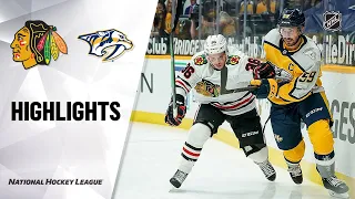 Blackhawks @ Predators 4/3/2021 | NHL Highlights