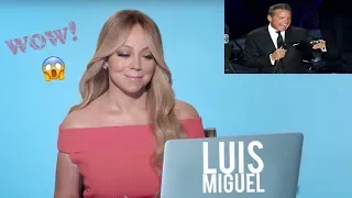 MARIAH CAREY reacciona a LUIS MIGUEL (2022)