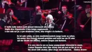 Dmitri Hvorostovsky sings - Il Guerriero buono with English/German/Italien subtitles