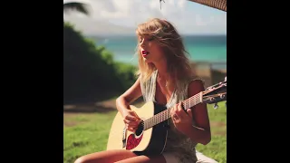 Taylor Swift - Don't Look Back in Anger acoustic (AI cover)