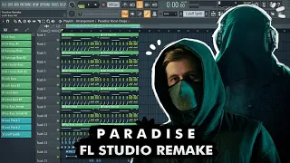 Alan Walker, K-391, Boy in Space - Paradise (Fl Studio Remake + Free FLP)