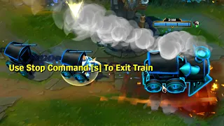 Riot added TRAINS to League of Legends! (April Fool's 2024)
