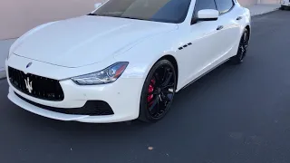 2015 Maserati Ghibli At Celebrity Cars Las Vegas