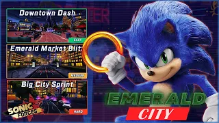 Sonic Forces: Speed Battle - #SonicMovie2 Event: Emerald City Tracks Showcase