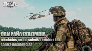 campaña Colombia: combates en las selvas colombianas