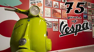 75 YEARS OF PIAGGIO VESPA! [ENGLISH SUBTITLES]