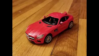 RC Test Drive - Kinsmart Mercedes Benz AMG GT 1:36