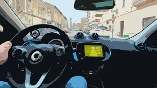 2020 smart EQ forfour (60 kW) Electric smart POV Drive City On-Board Voice Over