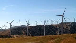 【HD】Scenery of Wind Farms in the USA | アメリカ 風車のある風景