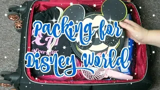 PACK WITH ME FOR WALT DISNEY WORLD 2019 | DISNEY IN DETAIL