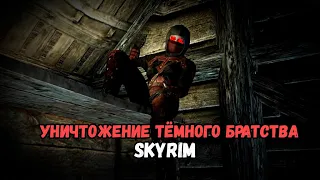 УНИЧТОЖЕНИЕ ТЕМНОГО БРАТСТВА (Skyrim)