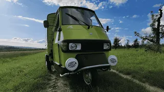 Neues Fahrzeug! Piaggio Ape 50 |Der junge Handwerker