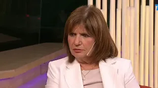 PATRICIA BULLRICH SOBRE EL ANUNCIO DE LARRETA I "Conmigo estas cosas no van a pasar"