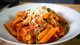 Penne all’arrabbiata | Das Pasta Gericht für jeden Tag 😋 🇮🇹 🥫