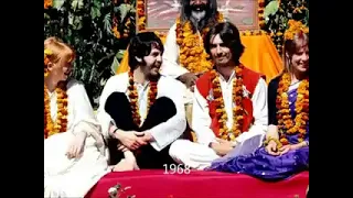 The Beatles chanting Hare Krishna xvid