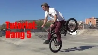 Como hacer Hang 5 BMX