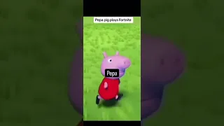 Peppa pig plays Fortnight #peppapig #fortnite #shorts