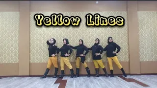 Yellow Lines - Line Dance ||Choreo : Romain Brasme, Marlon Ronkes & Gregory Danvoie ||Kartika Studio
