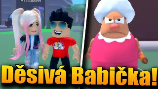 MINI MAKKY A MINI VENDA PROTI DESIVÉ BABIČCE! - Roblox Grandma Visit Story w/@Makousek