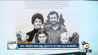 Gov. Brown orders new DNA testing in cold case