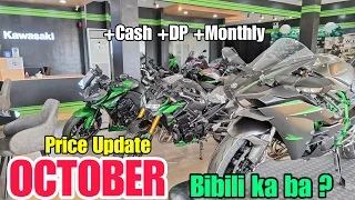 2024 New Models KAWASAKI BIG BIKES PRICE UPDATE - SRP , Installment, Downpayment Monthly,