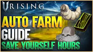 V Rising Gloomrot Auto Farm GUIDE! Don't Leave Your Castle To Progress