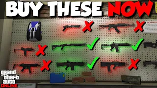 TOP 10 MUST HAVE WEAPONS IN GTA ONLINE (2020)