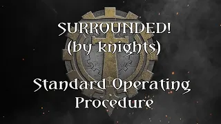 Adeptus Titanicus - Surrounded! (by knights) - Standard Operating Procedure