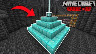 Zbudowałem CAŁY DIAMENTOWY BEACON w Minecraft Hardcore