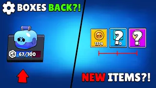 Box System Coming Back..  A NEW Random Way to Unlock Rewards?!
