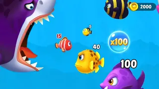 Fishdom Ads Mini Games | New Update All Levels - Eat Fish Trailer