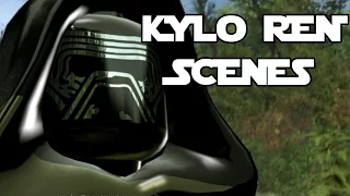 LEGO Star Wars: The Force Awakens - All Kylo Ren Scenes