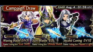 Triple BT Banner pulls (WoL, Sephiroth, Paladin Cecil)