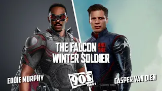 The Falcon and the Winter Soldier 90's cast (Eddie Murphy/Casper Van Dien) Fan made - WTM