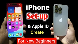 iphone set up new iphone | iphone chalu kaise kare | how to set up new iphone |apple id kaise banaye