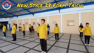 New Style 28 Form Taichi (Taichi Practice Led by Shifu Agus Haryono )