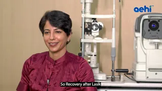 Recovery /Precautions after Lasik Surgery - Dr Vandana Jain at Dr Agarwals Eye Hospital