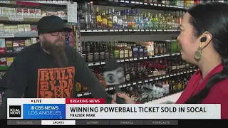 Employee at Frazier Park store speaks about selling $1.765 billion Powerball ticket