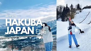 JAPAN TRAVEL VLOG 🇯🇵⛷ | Skiing in Hakuba Snow Village, Nagano ❄️