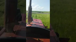 трактор юмз з роторною косілкою