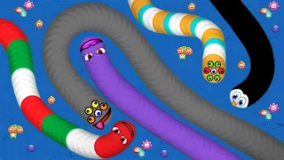 WORMSZONE.IO 001 FAST SLITHER SNAKE TOP 01 / Epic Worms Zone Best Gameplay! #310