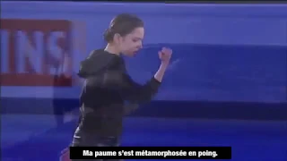 E. Medvedeva (patineuse russe) / P. Gagarina (chanteuse ) LE COUCOU - chanson / sous-titres français