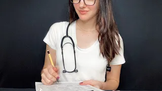 ASMR Checking You In for Doctor Appointment l Soft Spoken, Writing Sounds, Personal Attention