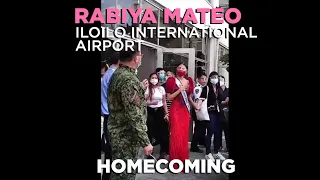 ARRIVAL OF RABIYA MATEO @ ILOILO INTERNATIONAL AIRPORT HOMECOMING | Miss Universe Philippines 2020