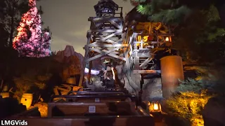 [HD] Big Thunder Mountain Railroad Night POV - Disneyland, California | Ride & Queue |