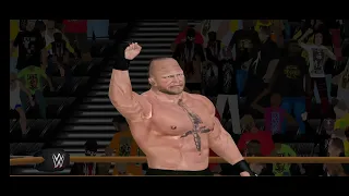 WWE 2K22 - Roman Reigns vs Brock Lesnar 