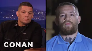 Conor McGregor Calls Out Nate Diaz | CONAN on TBS